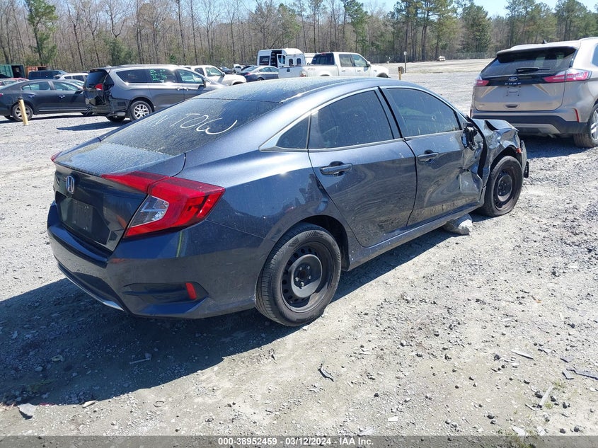 2020 HONDA CIVIC LX - 2HGFC2F65LH553821