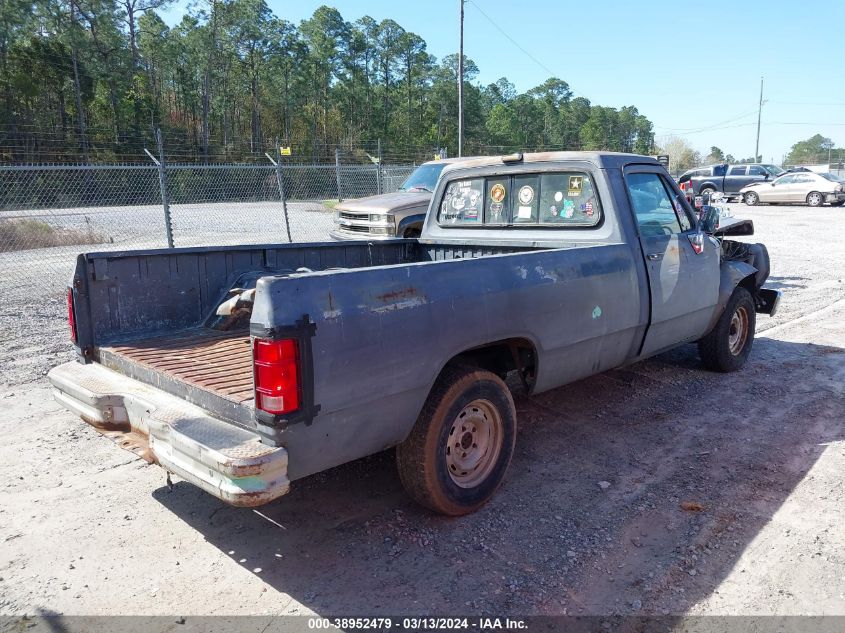 1989 Dodge D-Series D150 VIN: 1B7FE16Y9KS083434 Lot: 38952479