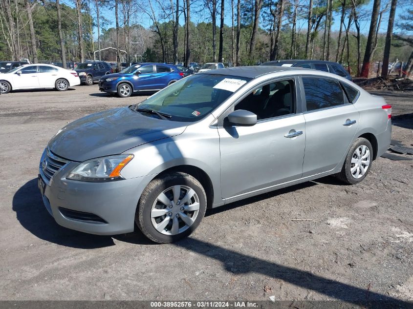 3N1AB7AP5EY261885 | 2014 NISSAN SENTRA