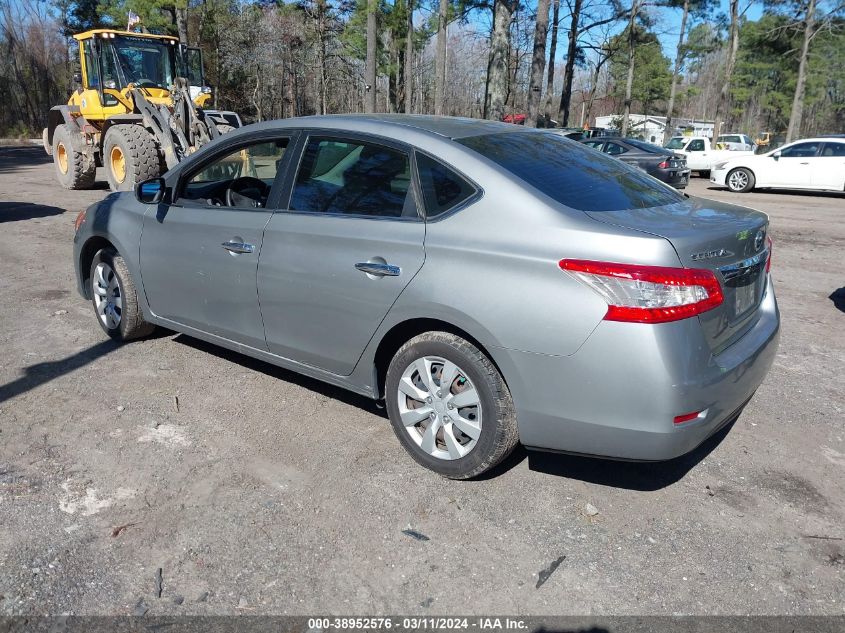 3N1AB7AP5EY261885 | 2014 NISSAN SENTRA