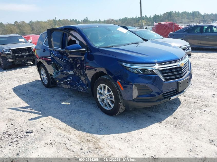 2022 CHEVROLET EQUINOX LT - 3GNAXKEV0NL296350