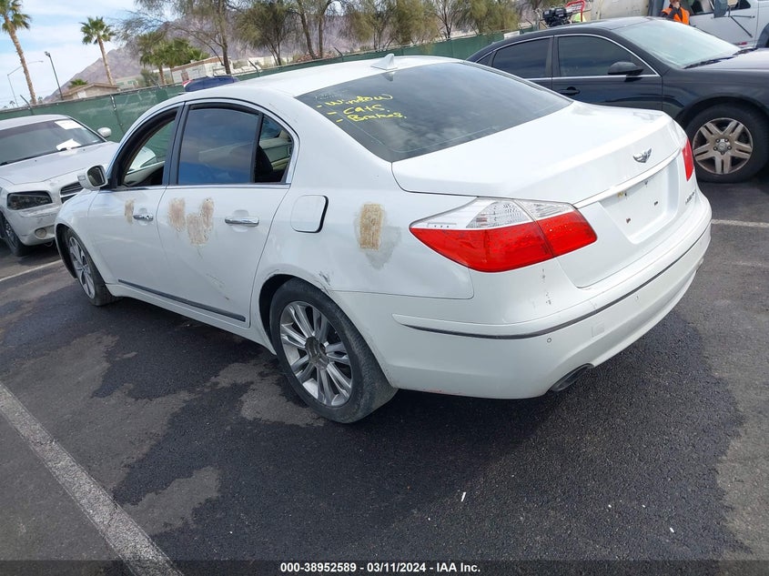 2011 Hyundai Genesis 4.6 VIN: KMHGC4DF3BU118322 Lot: 38952589