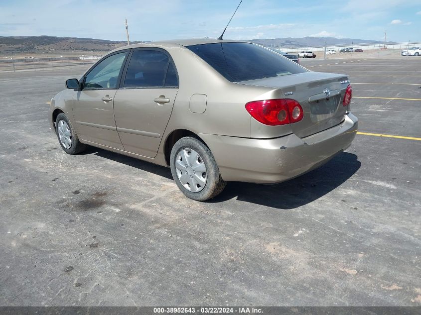 2005 Toyota Corolla Le VIN: 1NXBR30E25Z345117 Lot: 38952643