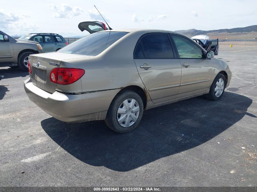 2005 Toyota Corolla Le VIN: 1NXBR30E25Z345117 Lot: 38952643