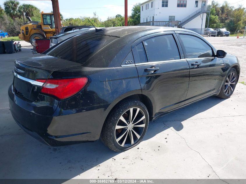 2013 Chrysler 200 Limited VIN: 1C3CCBCG7DN522193 Lot: 38952769