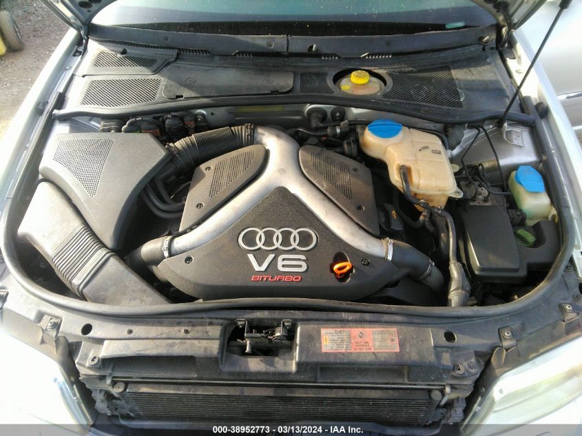 WAUXD68DX1A113721 2001 Audi S4 2.7T