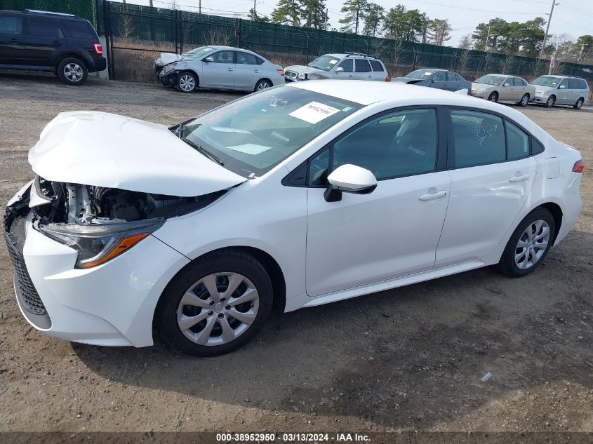 2022 TOYOTA COROLLA LE - 5YFEPMAE7NP303082