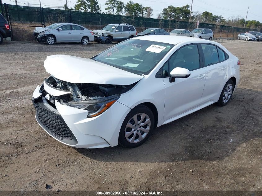2022 TOYOTA COROLLA LE - 5YFEPMAE7NP303082