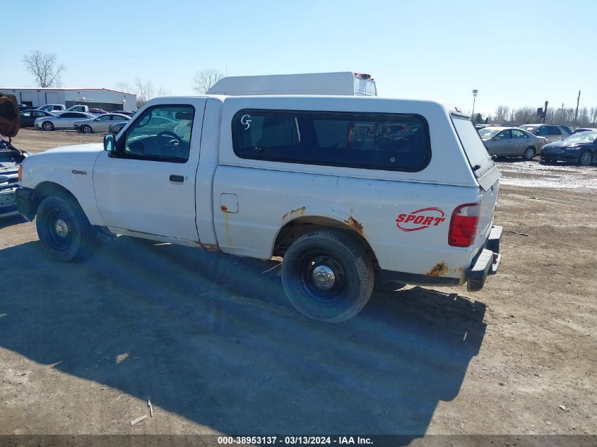 1FTYR10D04PB20251 | 2004 FORD RANGER