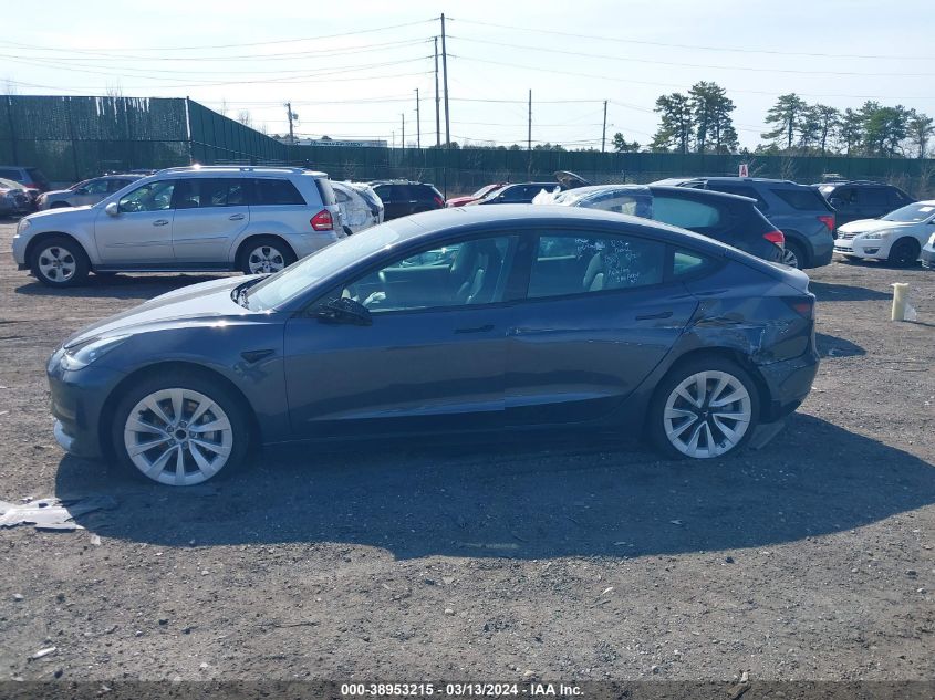 2023 TESLA MODEL 3 REAR-WHEEL DRIVE - 5YJ3E1EA7PF446745