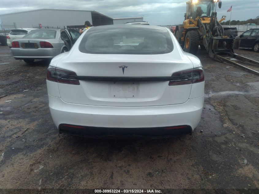 2022 Tesla Model S Dual Motor All-Wheel Drive VIN: 5YJSA1E57NF462869 Lot: 38953224