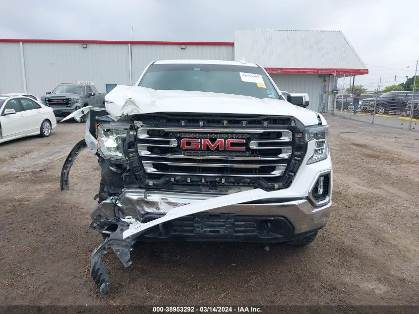 2020 GMC Sierra 1500 4Wd Short Box Slt VIN: 3GTU9DEDXLG213533 Lot: 38953292