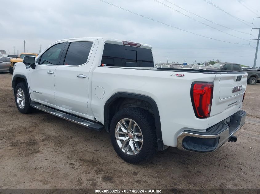 2020 GMC Sierra 1500 4Wd Short Box Slt VIN: 3GTU9DEDXLG213533 Lot: 38953292