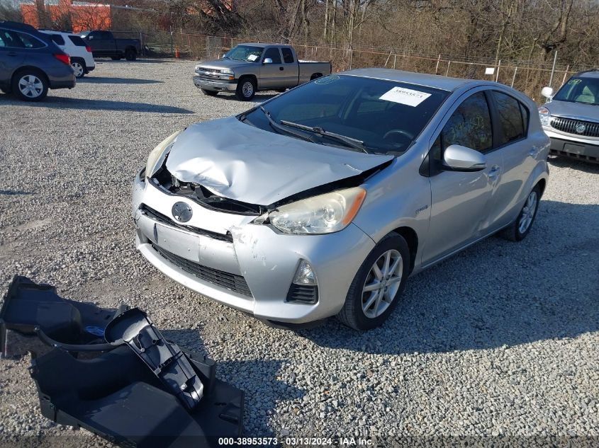 JTDKDTB39C1508911 | 2012 TOYOTA PRIUS C