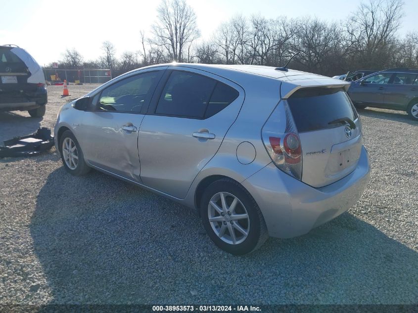 JTDKDTB39C1508911 | 2012 TOYOTA PRIUS C