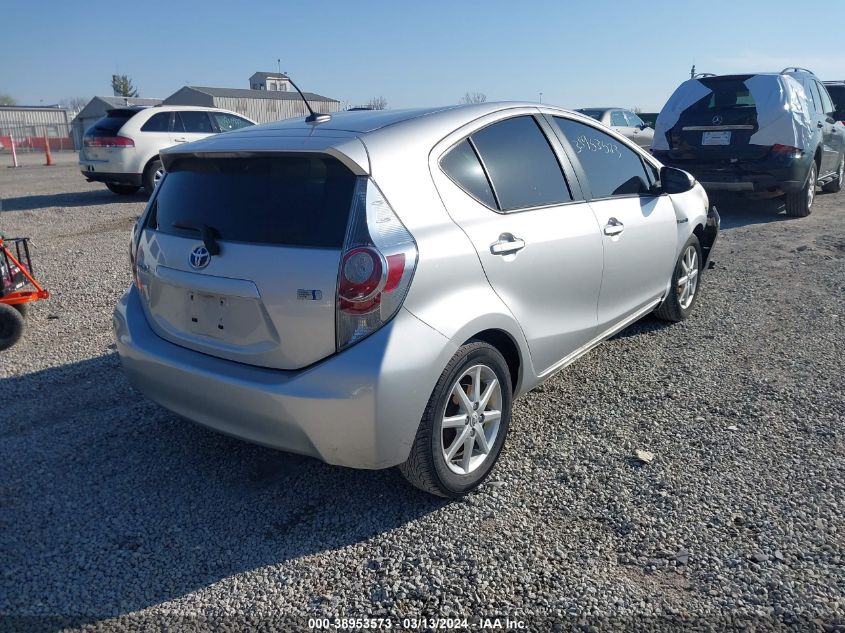 JTDKDTB39C1508911 | 2012 TOYOTA PRIUS C