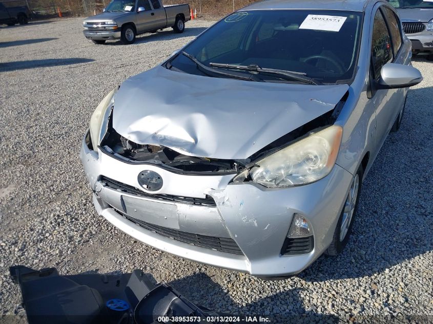 JTDKDTB39C1508911 | 2012 TOYOTA PRIUS C