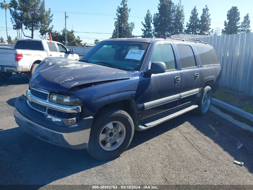 2002 Chevrolet Suburban Ls VIN: 3GNEC16T62G276077 Lot: 38953763