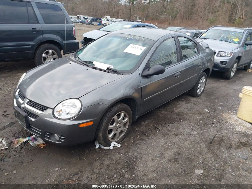 1B3ES56C55D265867 | 2005 DODGE NEON