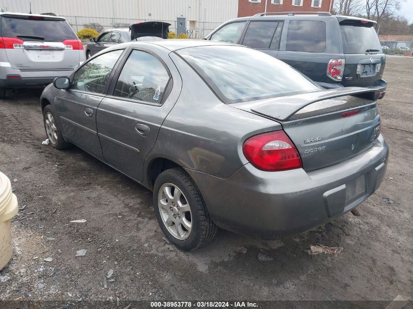 1B3ES56C55D265867 | 2005 DODGE NEON