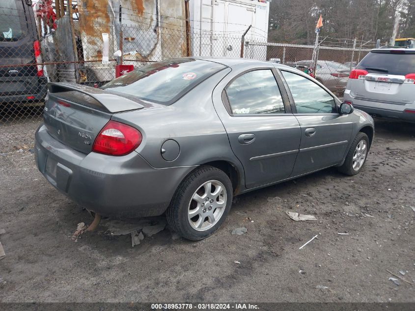 1B3ES56C55D265867 | 2005 DODGE NEON