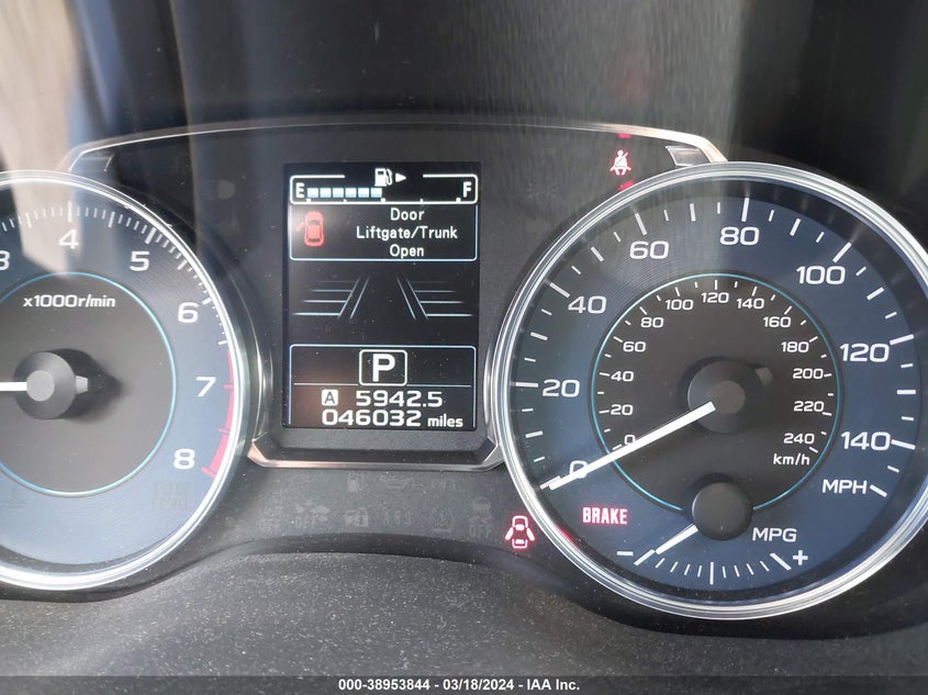 2015 SUBARU XV CROSSTREK 2.0I PREMIUM - JF2GPAFC0F8315524