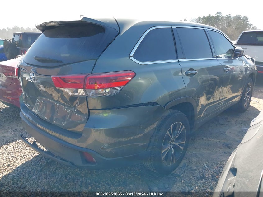 2018 TOYOTA HIGHLANDER VIN: 5TDZARFH9JS038055