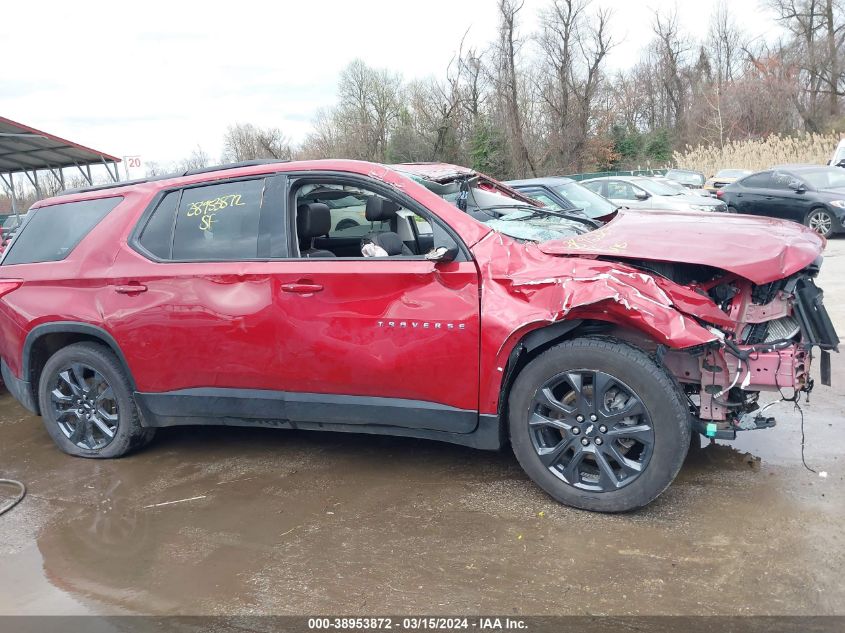 2021 Chevrolet Traverse Awd Rs VIN: 1GNEVJKW9MJ142403 Lot: 38953872