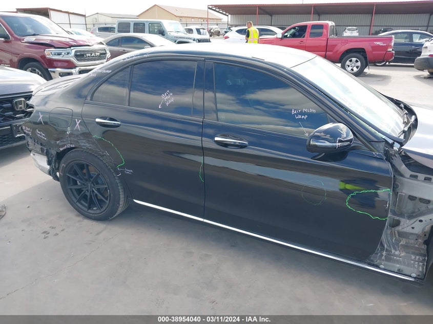 VIN 55SWF4JB4HU219541 2017 MERCEDES-BENZ C 300 LUXURY/SPORT