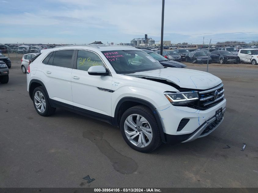 2021 Volkswagen Atlas Cross Sport 3.6L V6 Sel VIN: 1V2BE2CA1MC212970 Lot: 38954105