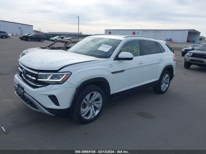 2021 Volkswagen Atlas Cross Sport 3.6L V6 Sel VIN: 1V2BE2CA1MC212970 Lot: 38954105