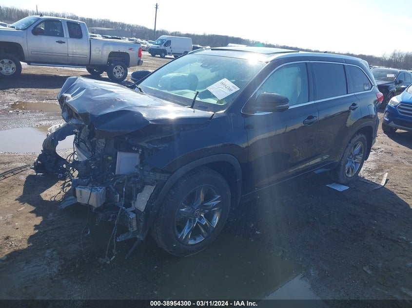 2019 TOYOTA HIGHLANDER VIN: 5TDDZRFH5KS711878