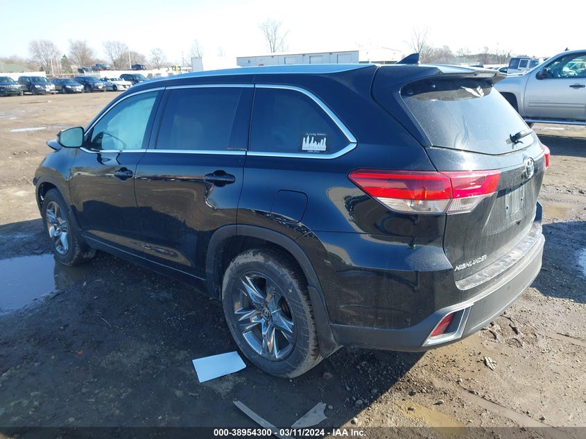 2019 TOYOTA HIGHLANDER VIN: 5TDDZRFH5KS711878