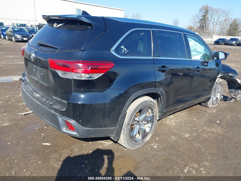 2019 TOYOTA HIGHLANDER VIN: 5TDDZRFH5KS711878