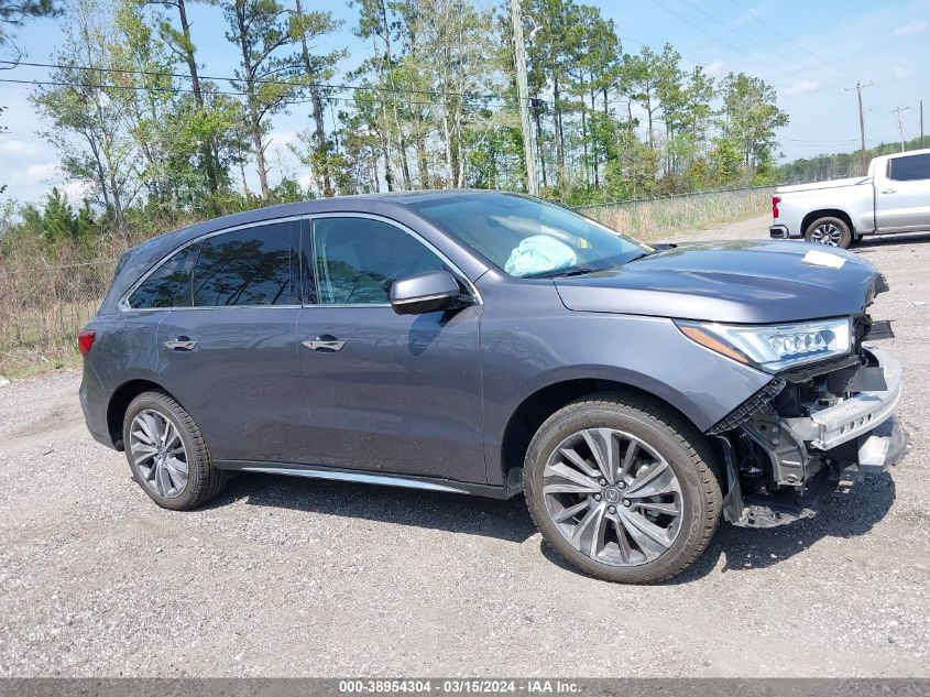 2018 Acura Mdx Technology Package Acurawatch Plus Pkg VIN: 5J8YD3H57JL003813 Lot: 38954304