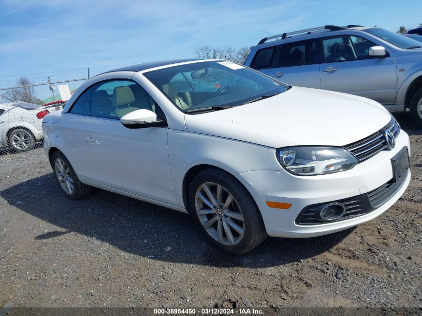 2014 VOLKSWAGEN EOS KOMFORT - WVWBW8AH9EV002334