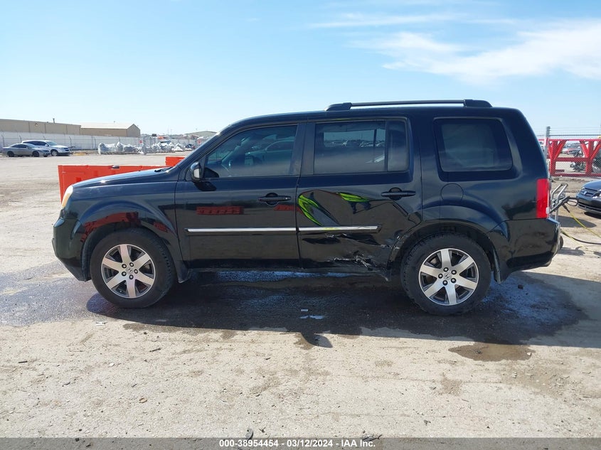 2014 HONDA PILOT TOURING - 5FNYF4H93EB018741
