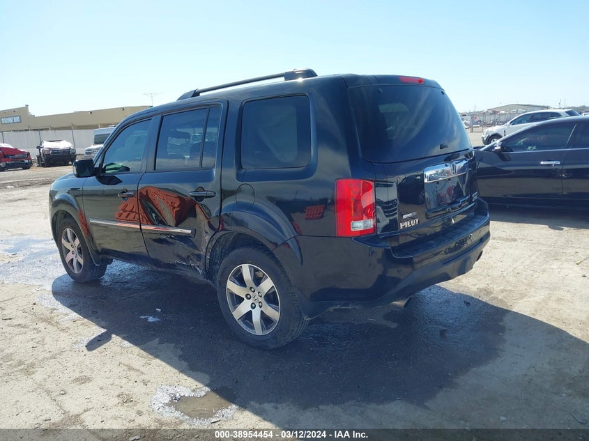 2014 HONDA PILOT TOURING - 5FNYF4H93EB018741
