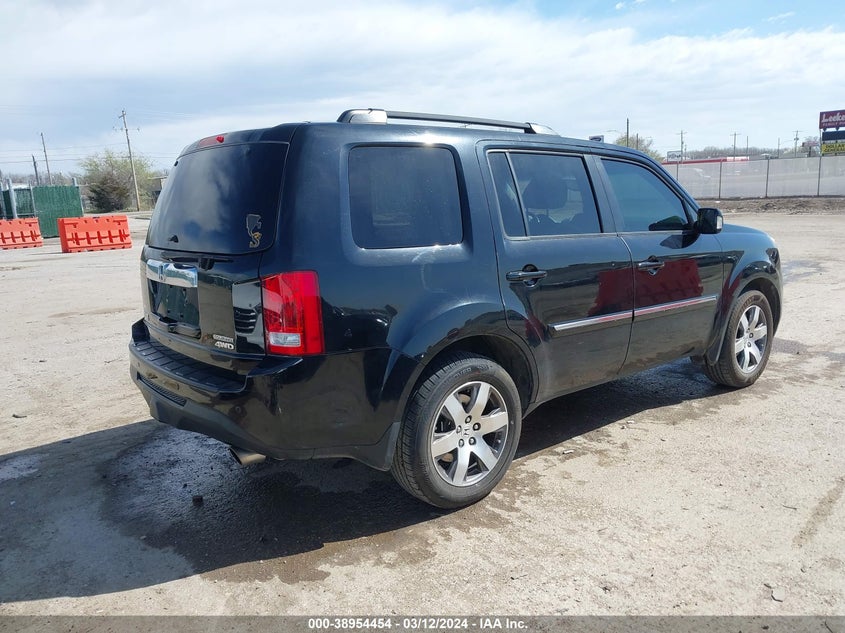2014 HONDA PILOT TOURING - 5FNYF4H93EB018741