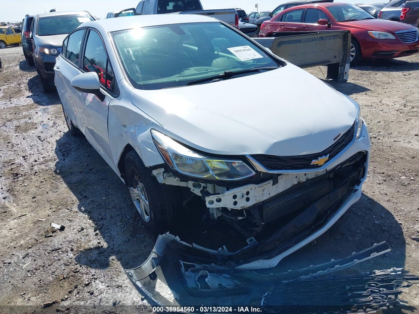 VIN 3G1BC5SM0HS554620 2017 CHEVROLET CRUZE LS AUTO