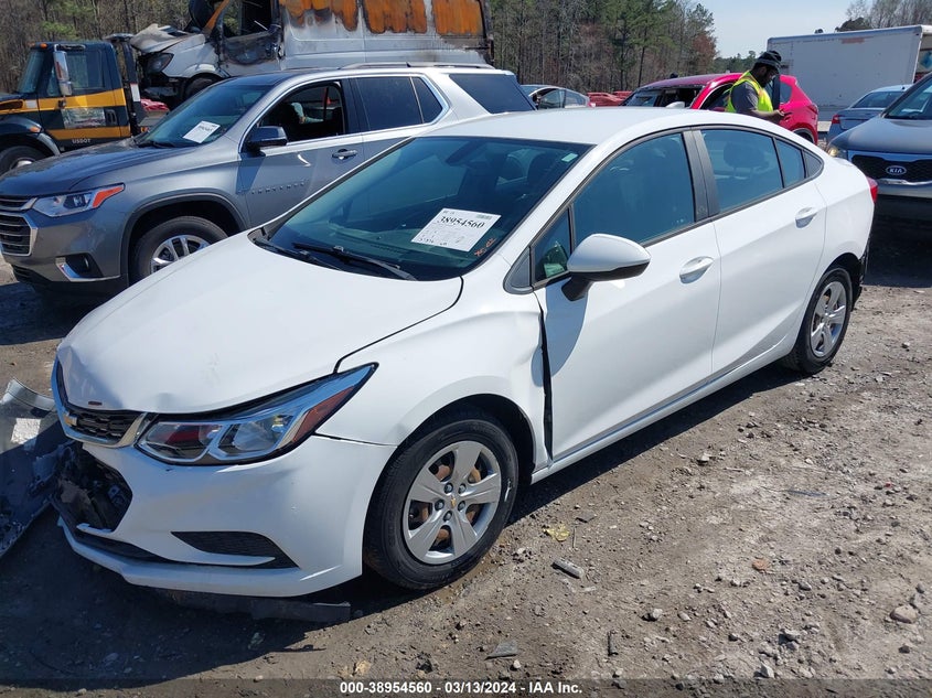 VIN 3G1BC5SM0HS554620 2017 CHEVROLET CRUZE LS AUTO