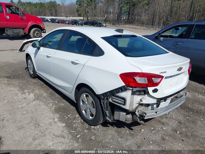 VIN 3G1BC5SM0HS554620 2017 CHEVROLET CRUZE LS AUTO