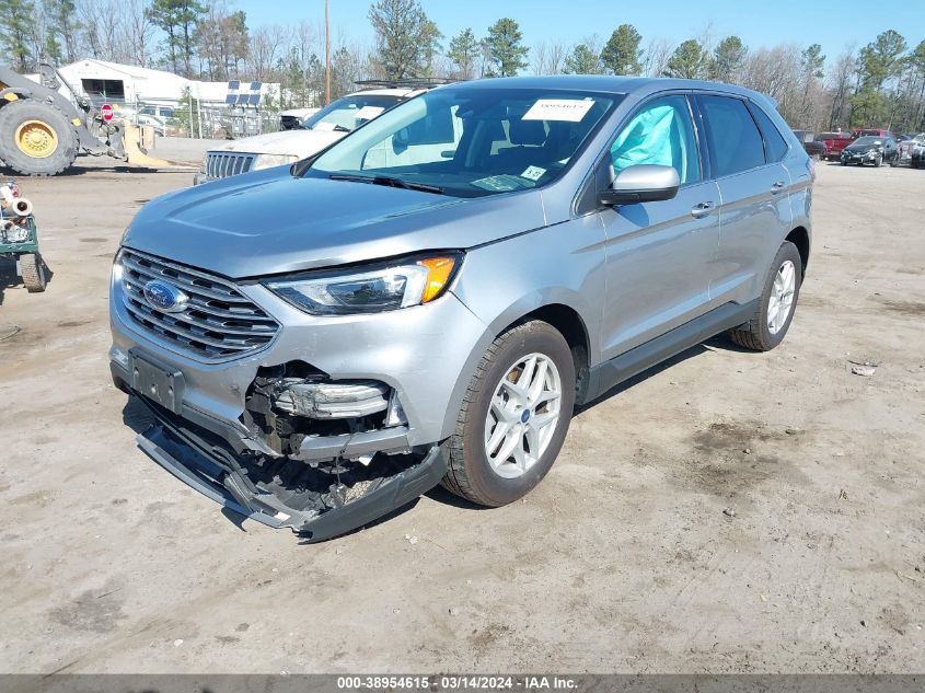 2022 Ford Edge Sel VIN: 2FMPK4J91NBA64868 Lot: 38954615