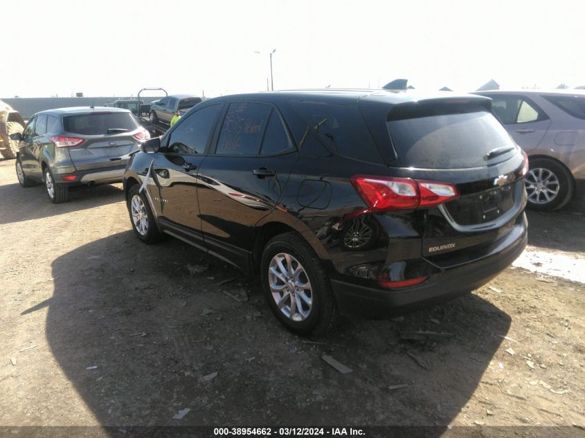 2021 Chevrolet Equinox Fwd Ls VIN: 2GNAXHEV1M6136869 Lot: 38954662