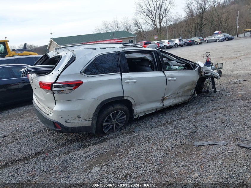 2019 TOYOTA HIGHLANDER SE/XLE - 5TDJZRFH0KS627972