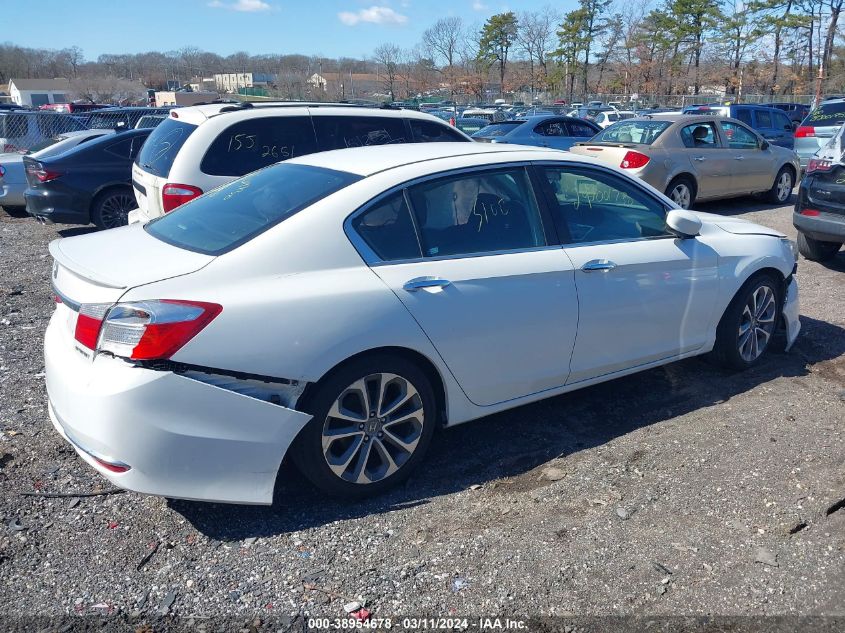 2014 Honda Accord Sport VIN: 1HGCR2F54EA112658 Lot: 38954678