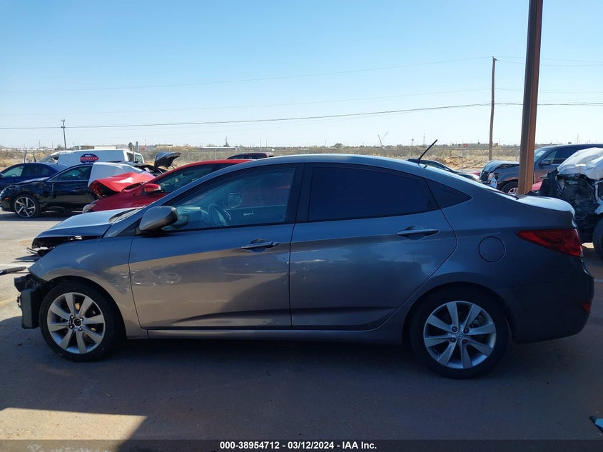 2014 HYUNDAI ACCENT GLS - KMHCU4AE1EU624890