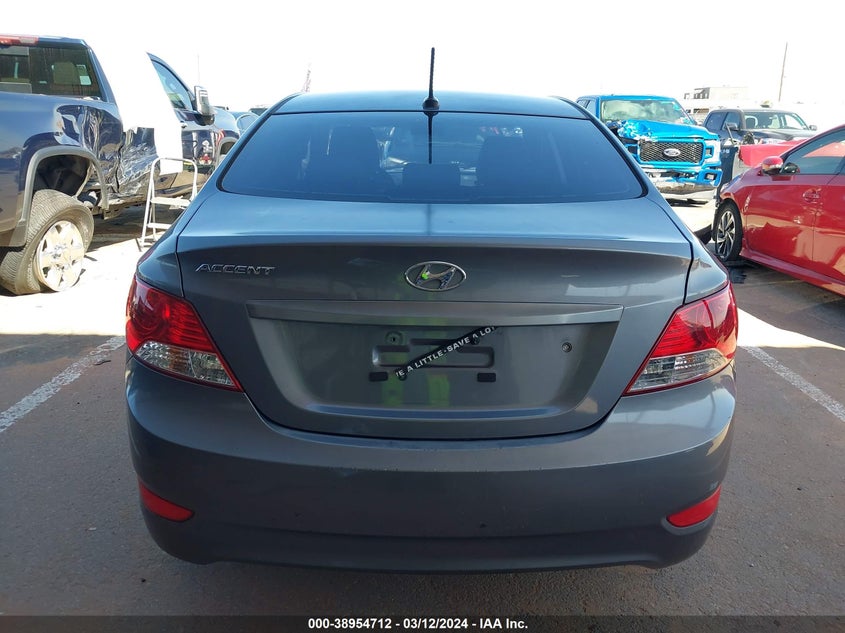 2014 HYUNDAI ACCENT GLS - KMHCU4AE1EU624890