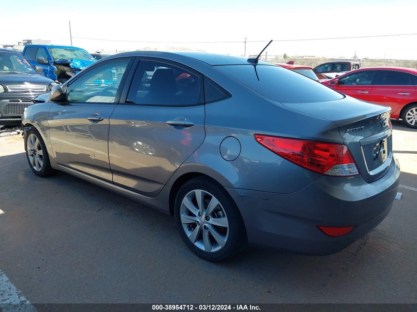 2014 HYUNDAI ACCENT GLS - KMHCU4AE1EU624890