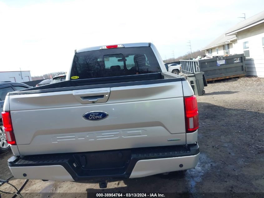 2019 Ford F-150 Lariat VIN: 1FTEW1E41KFA54252 Lot: 38954764